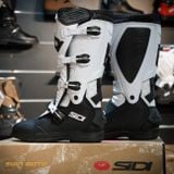  Giày Motocross SIDI XPower SC - Black White 