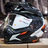  Mũ Bảo Hiểm Adventure Nexx X.WED3 - Keyo White Orange 