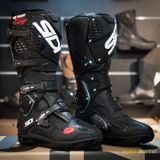  Giày Motocross SIDI Crossfire 3 SRS - Black Black 