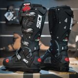  Giày Motocross SIDI Crossfire 3 SRS - Black Black 