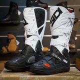  Giày Motocross SIDI Crossfire 3 SRS - Black White 