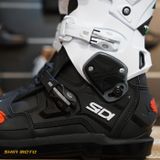  Giày Motocross SIDI Crossfire 3 SRS - Black White 