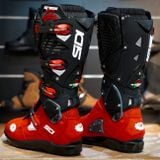  Giày Motocross SIDI Crossfire 3 SRS - Red Red Black 