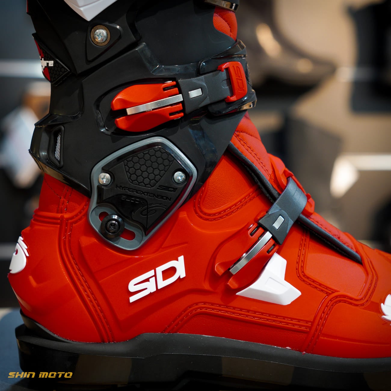 Giày Motocross SIDI Crossfire 3 SRS - Red Red Black