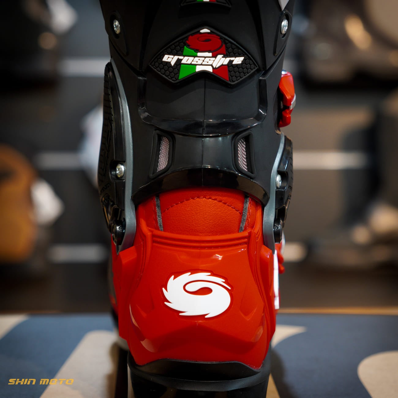 Giày Motocross SIDI Crossfire 3 SRS - Red Red Black