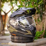  Mũ Bảo Hiểm Adventure Nexx X.WED3 - Keyo Green Silver 