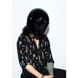  Mũ Classic Hedon Heroine Racer Signature Black 2.0 
