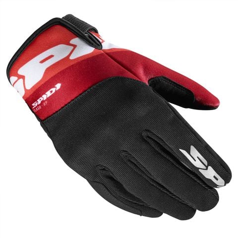 Găng Tay Vải SPIDI Flash-KP - Black Red