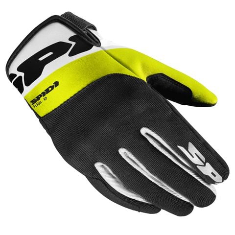 Găng Tay Vải SPIDI Flash-KP - Black Yellow