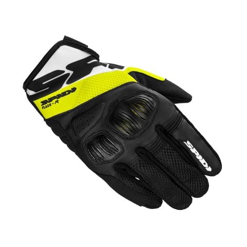Găng Tay Vải SPIDI Flash-R Evo Black Yellow