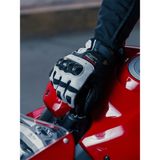  Găng Tay Da SPIDI G-Carbon White 