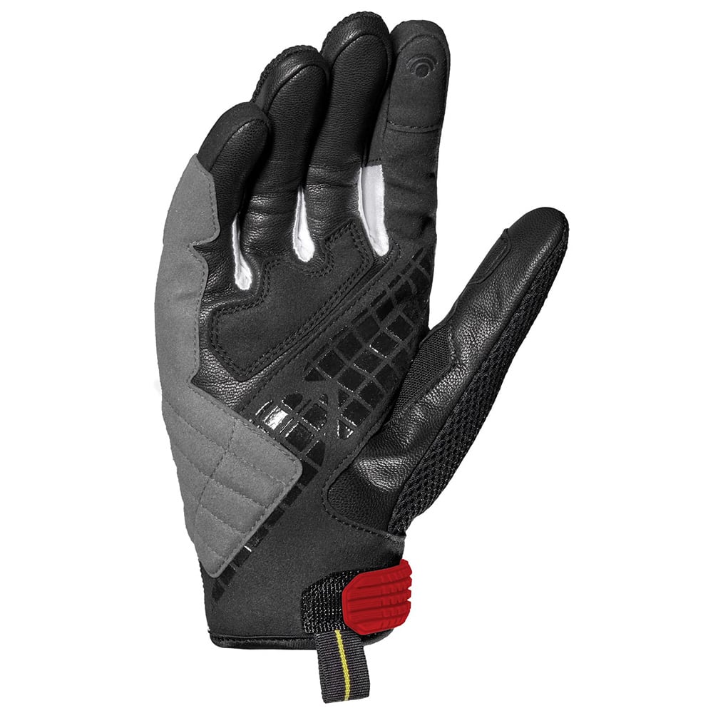 Găng Tay Da SPIDI G-Carbon Red