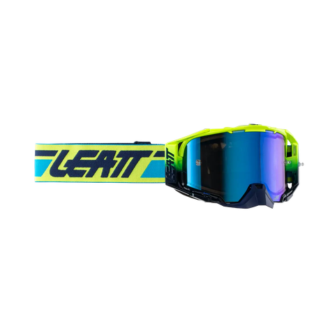 Kính Goggle LEATT Velocity 6.5 Iriz Lime Blue 49%