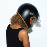  Mũ Classic Hedon Heroine Racer Stable Black 2.0 
