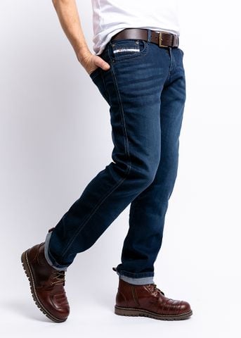 Quần Jeans JOHN DOE Ironhead Used Dark Blue -XTM