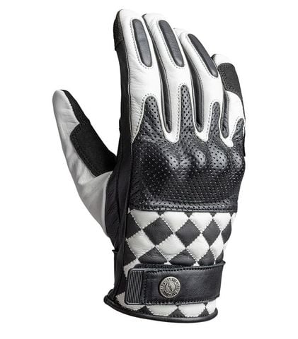 Găng Cafe Racer JOHN DOE Tracker Race - White Black