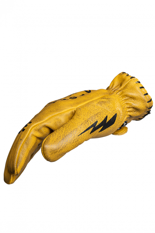 Găng Cafe Racer JOHN DOE Coyote - Yellow Black