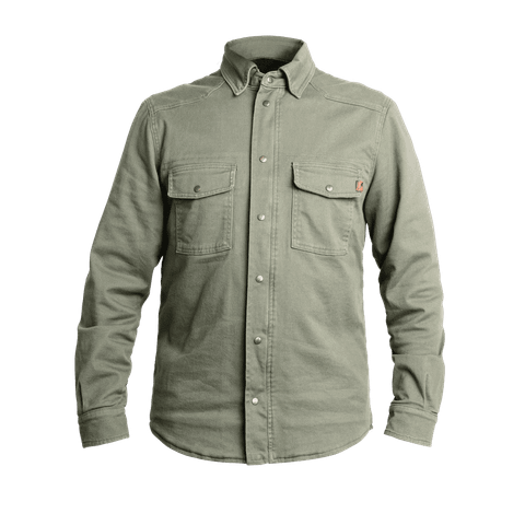 Áo Giáp Denim JOHN DOE Motoshirt - Olive