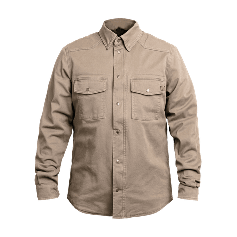 Áo Giáp Denim JOHN DOE Motoshirt - Camel