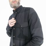  Áo Denim John Doe Motoshirt Big Block - Grey Black 