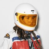  Mũ Classic HEDON Heroine Racer Knight White 2.0 