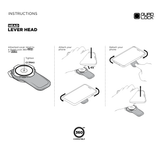  Quadlock Đầu Lẫy Khóa Mount Xe 