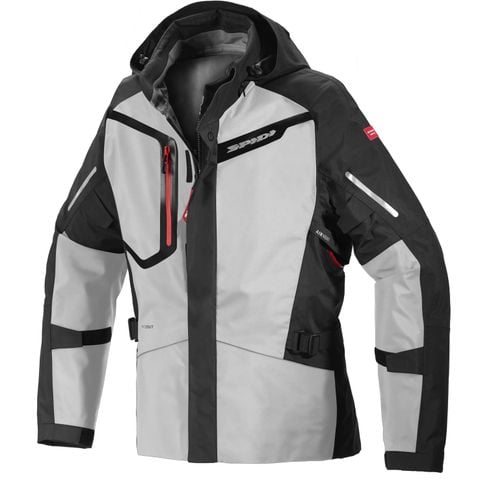 Áo Chống Nước Cao Cấp SPIDI Mission-T Shield Black/Ice