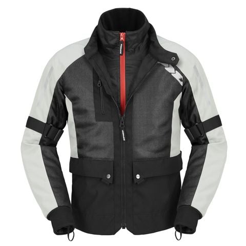 Áo Adventure SPIDI Net H2Out - Black Grey