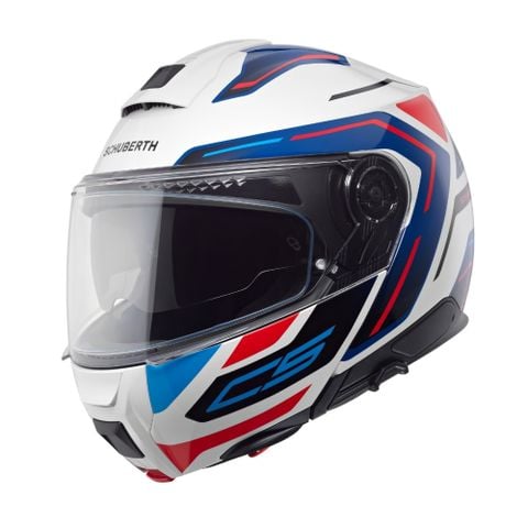 Mũ Lật Cằm SCHUBERTH C5 Flip-up - Omega White