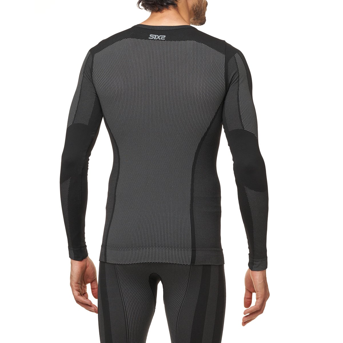 Áo Lót Giáp Kháng Khuẩn SIX2 Bốn Mùa - Black Carbon