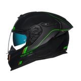  Mũ Fullface Nexx SX.100R Frenetic - Green Black 
