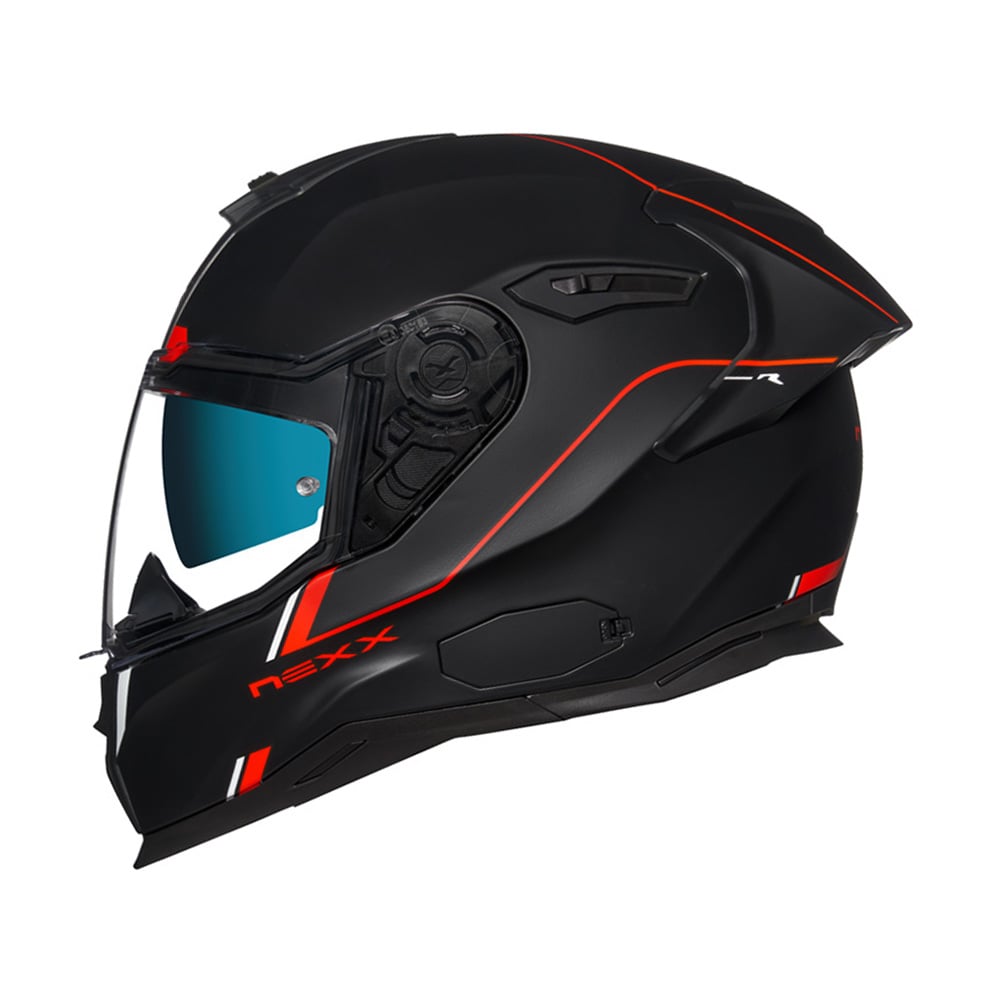 Mũ Fullface NEXX SX.100R Frenetic - Red Black