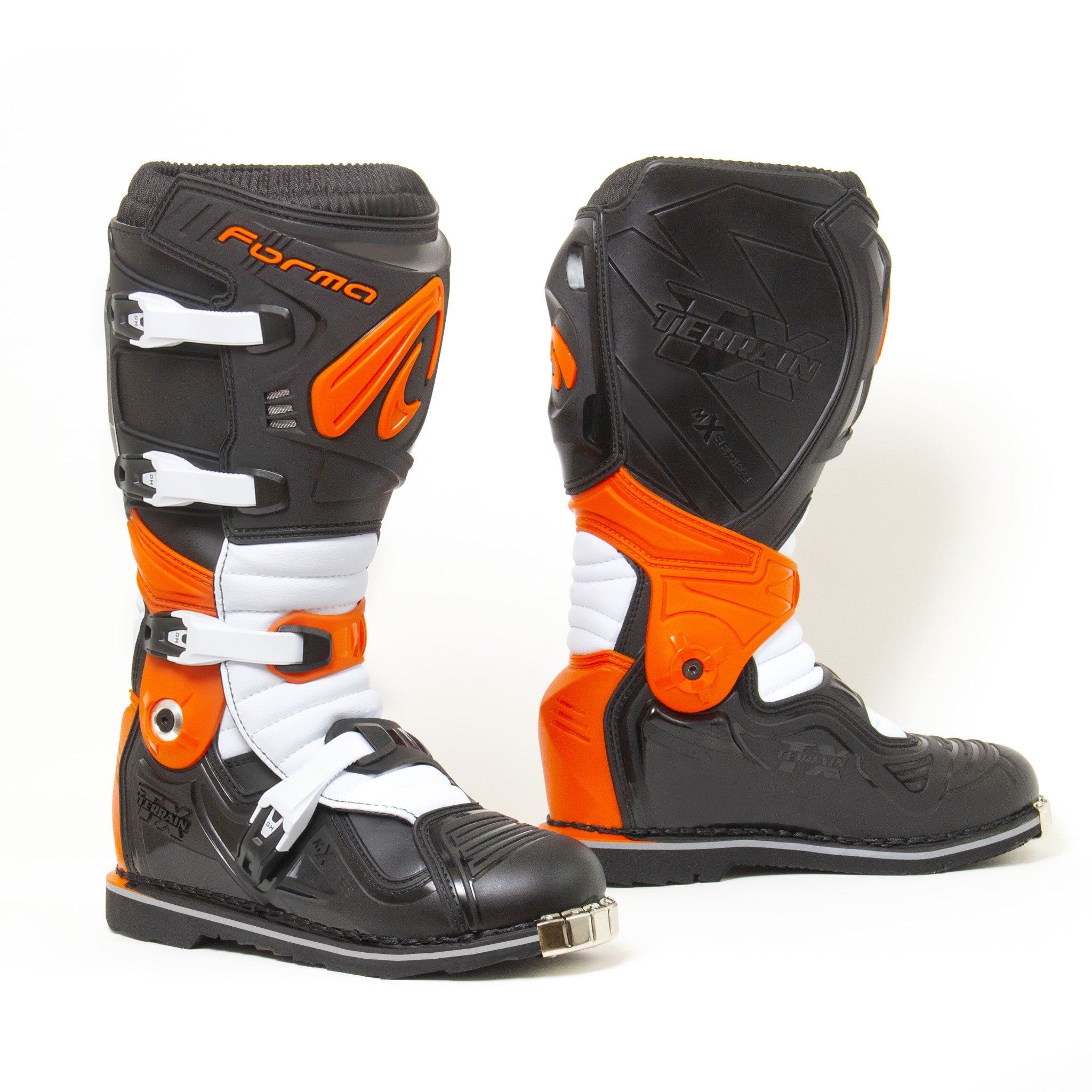  Giày Motocorss Forma Terrain Evolution TX - Black Orange 