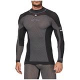  Áo Lót Giáp SIXS Super Light Dài Tay Cổ Cao - Black Carbon 