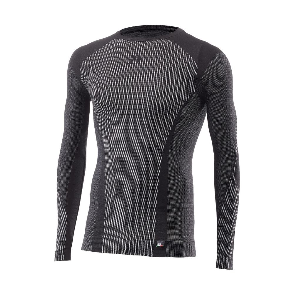 Áo Lót Giáp Kháng Khuẩn SIX2 Bốn Mùa - Black Carbon