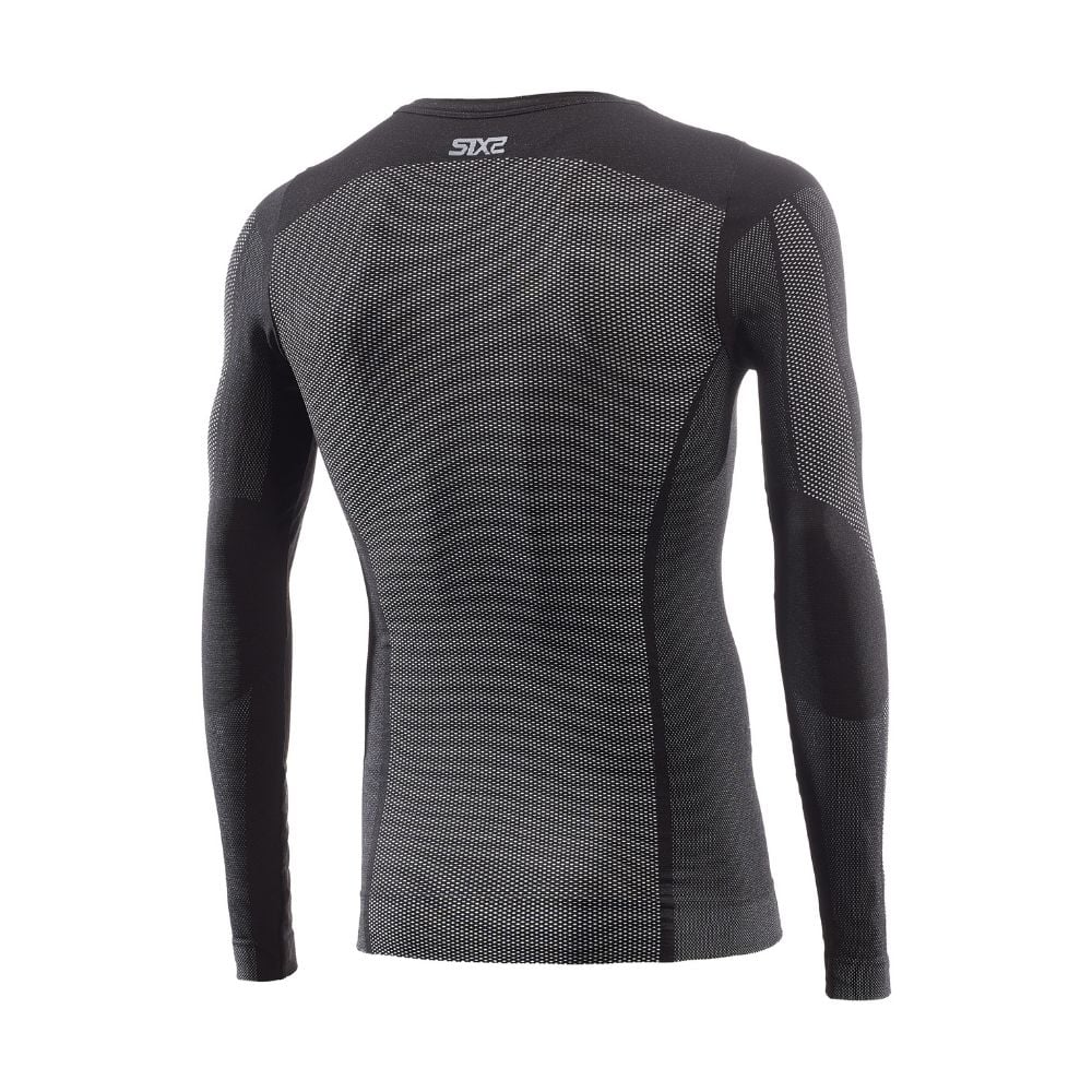 Áo Lót Giáp Kháng Khuẩn SIX2 Bốn Mùa - Black Carbon