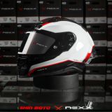  Mũ Fullface Nexx X.R3R Carbon - White Red 