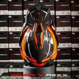  Mũ Adventure Nexx X.WRL Atika Carbon - Orange Grey 