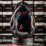  Mũ Adventure Nexx X.WRL Atika Carbon - Orange Grey 