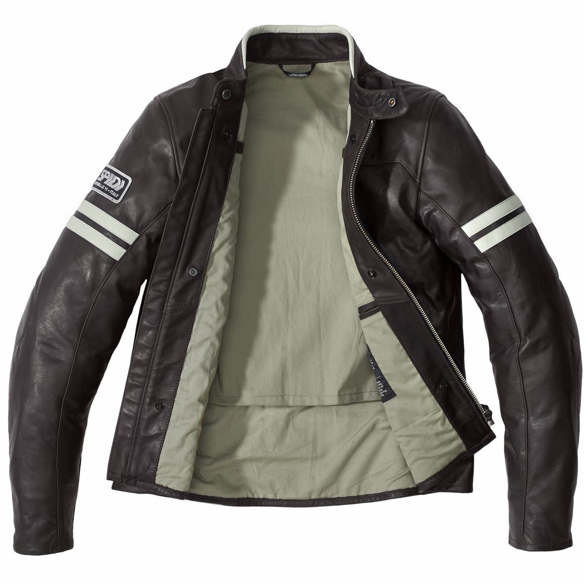  Áo Da Spidi Vintage Brown Ice 