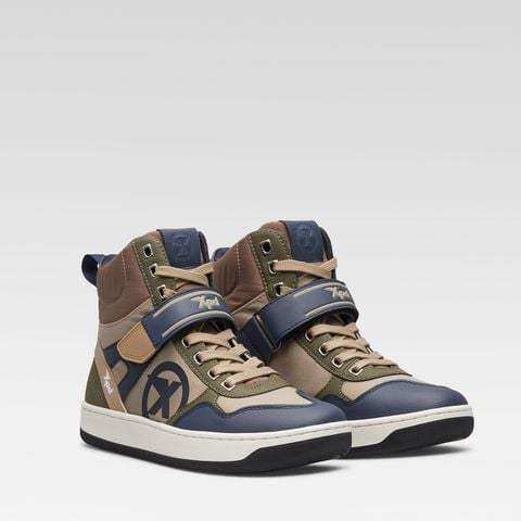 Giày Moto Sneaker XPD Moto Pro - Green/Beige