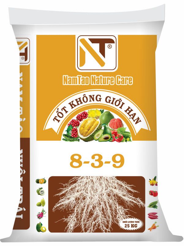  PHÂN BÓN HỖN HỢP NPK BCROCA 8-3-9 
