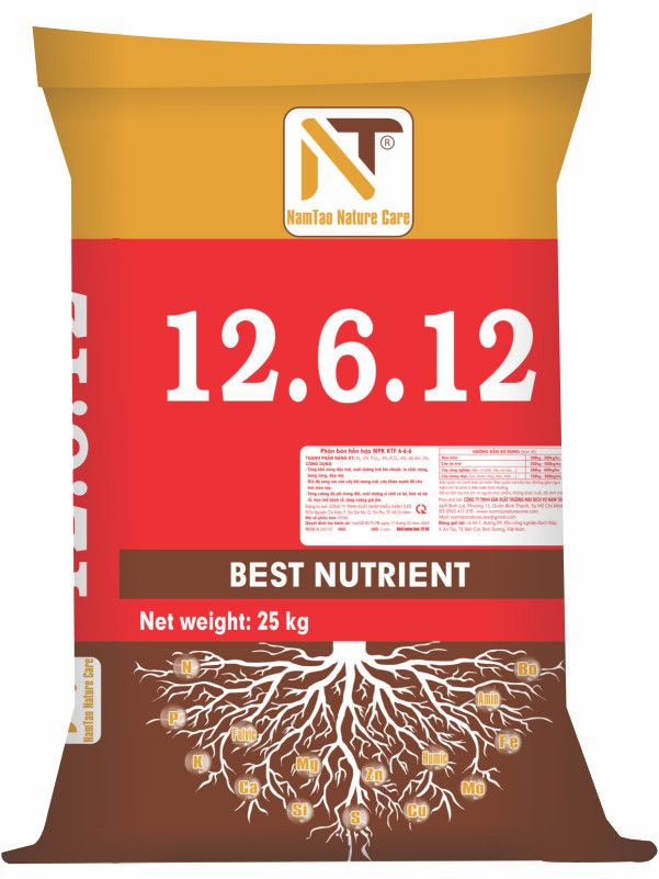  PHÂN BÓN HỖN HỢP NPK KTF 6-6-6 (12.6.12) 