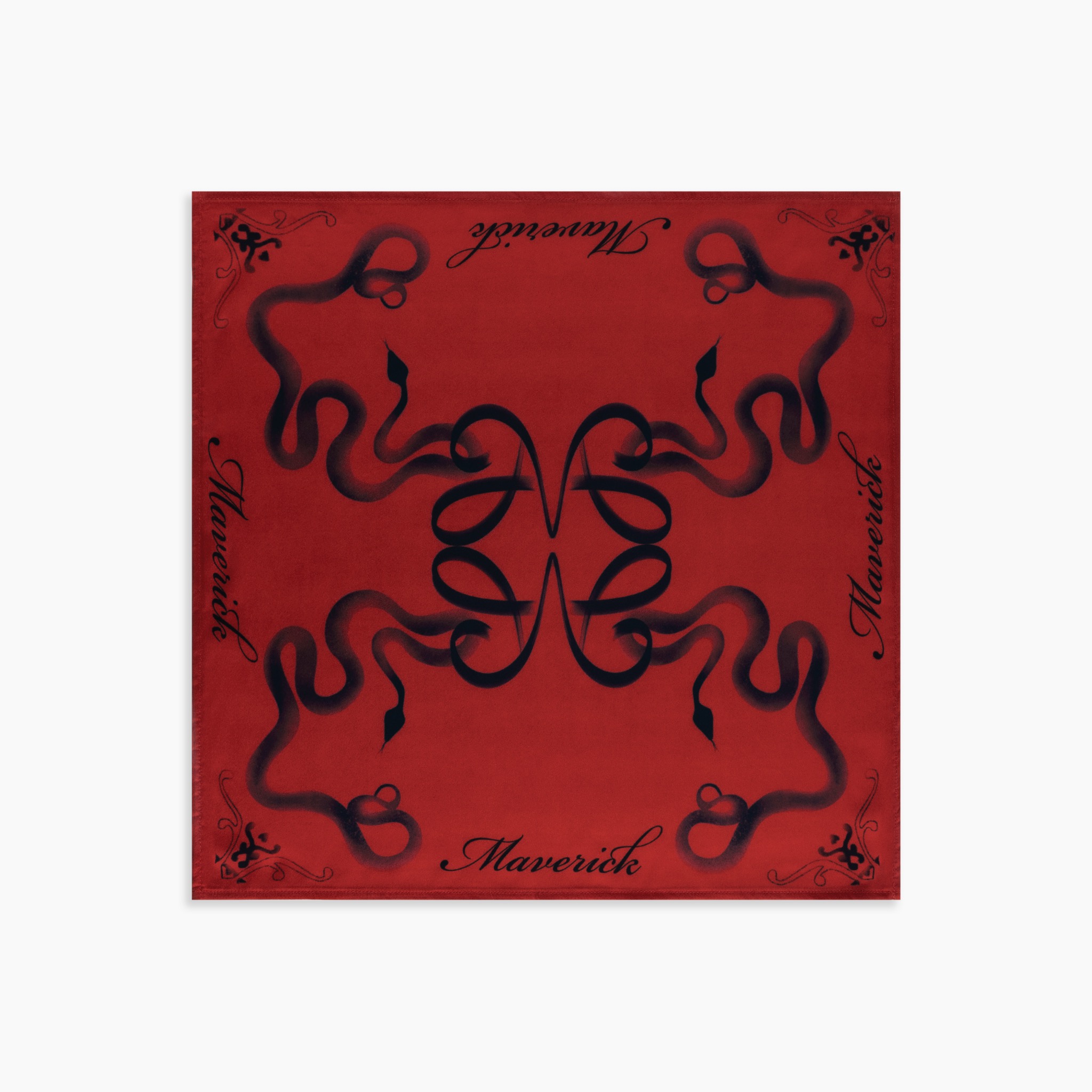 mvrk-bandana-year-of-snake-2025 || Red/Black