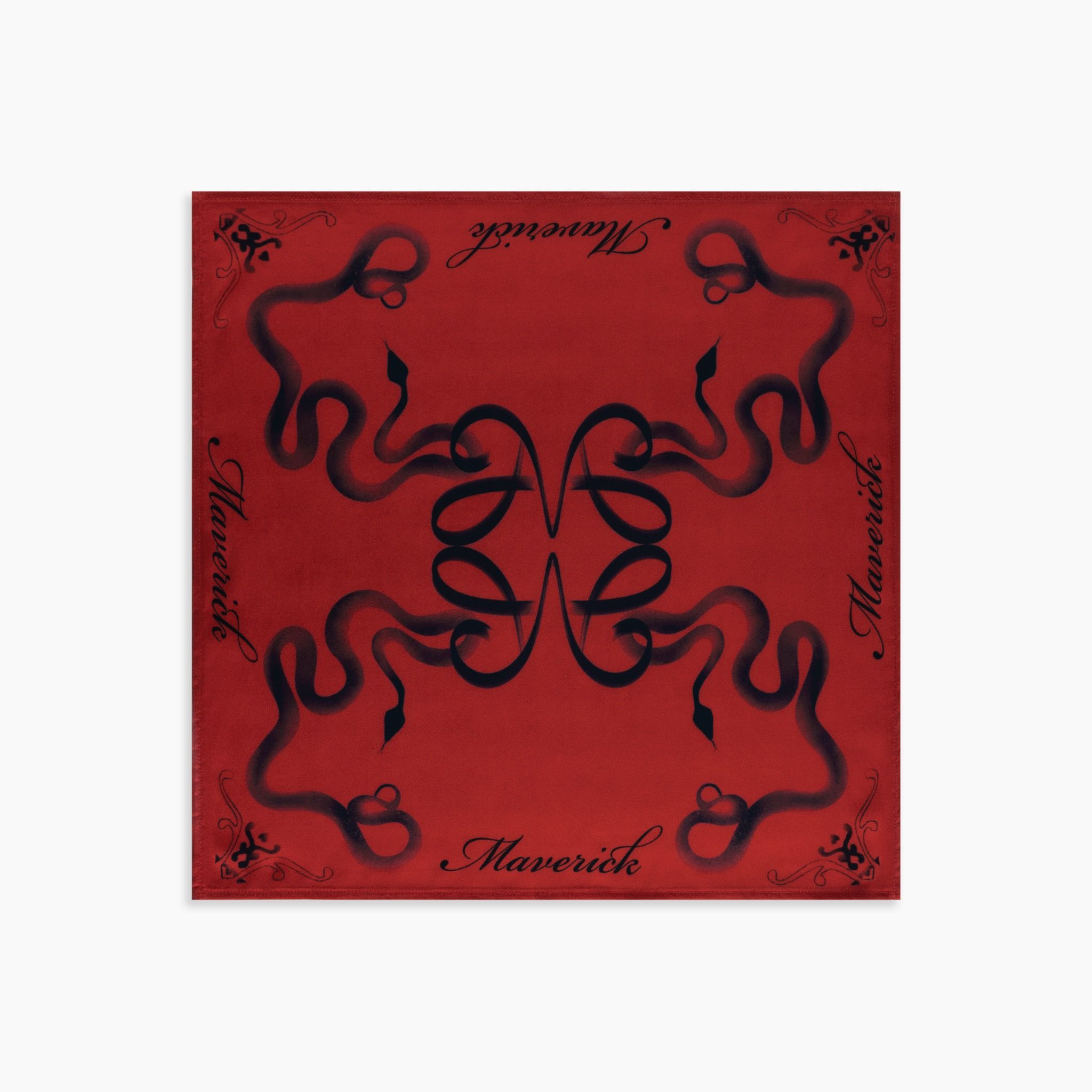 mvrk-bandana-year-of-snake-2025 || Red/Black