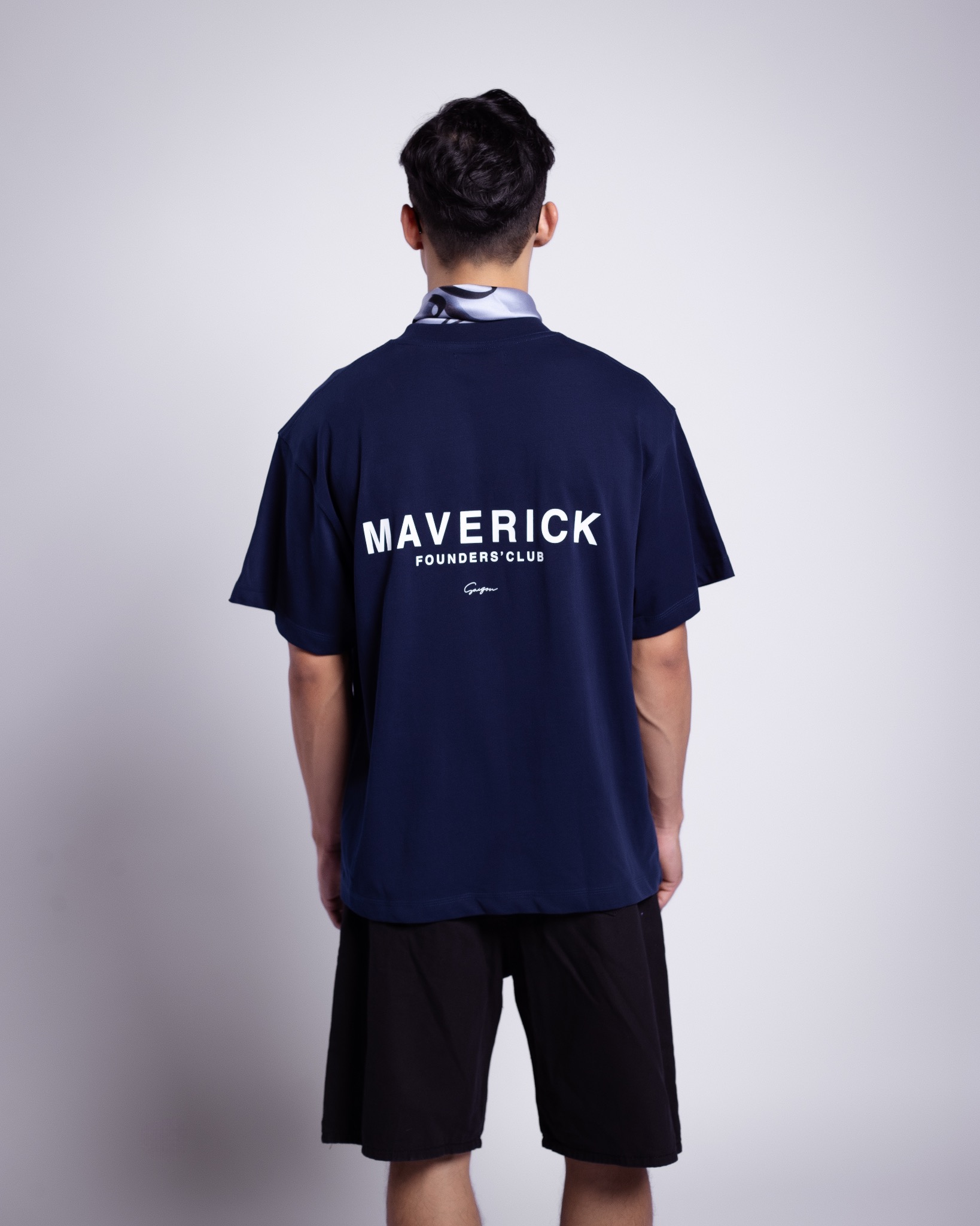 mvrk-founders-club-v2-boxy-t-shirt || Navy Blue