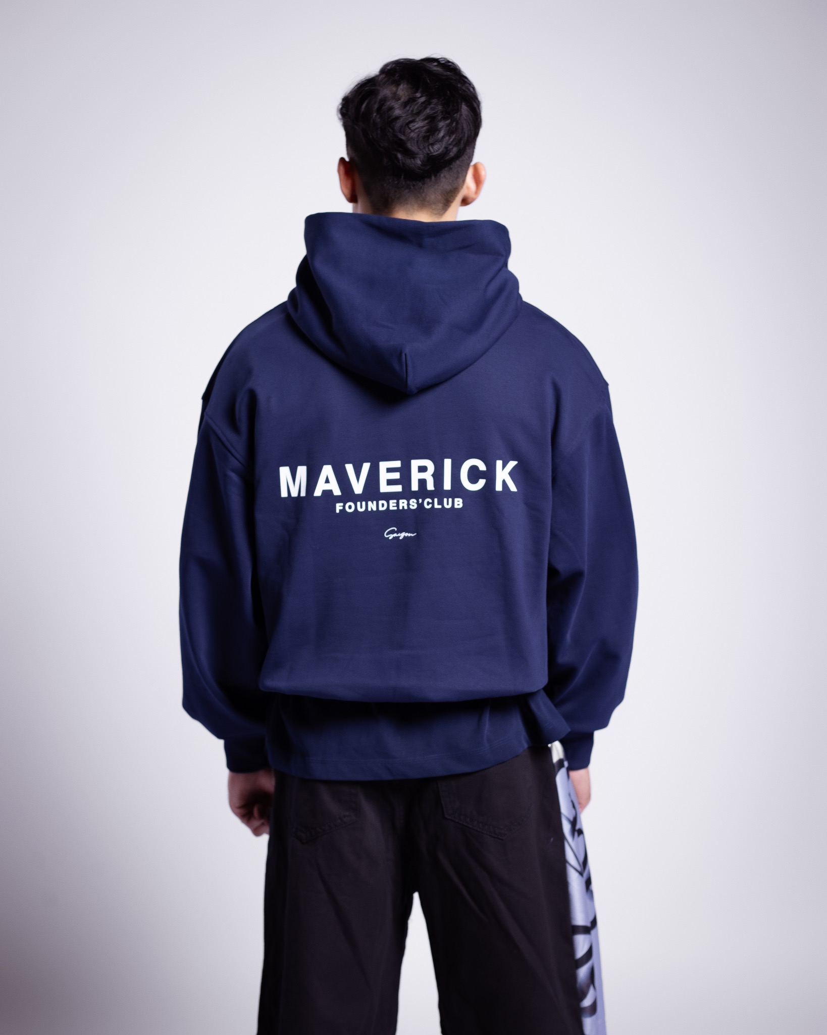 mvrk-founders-club-v2-boxy-hoodie || Navy Blue