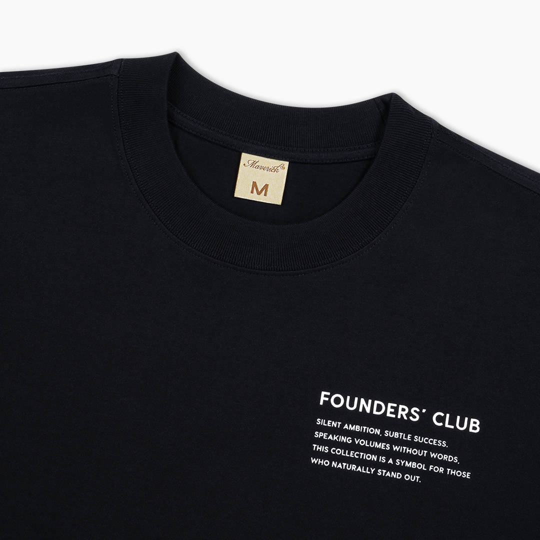 ao-thun-maverick-founders-club-well-dressed-3 || Black