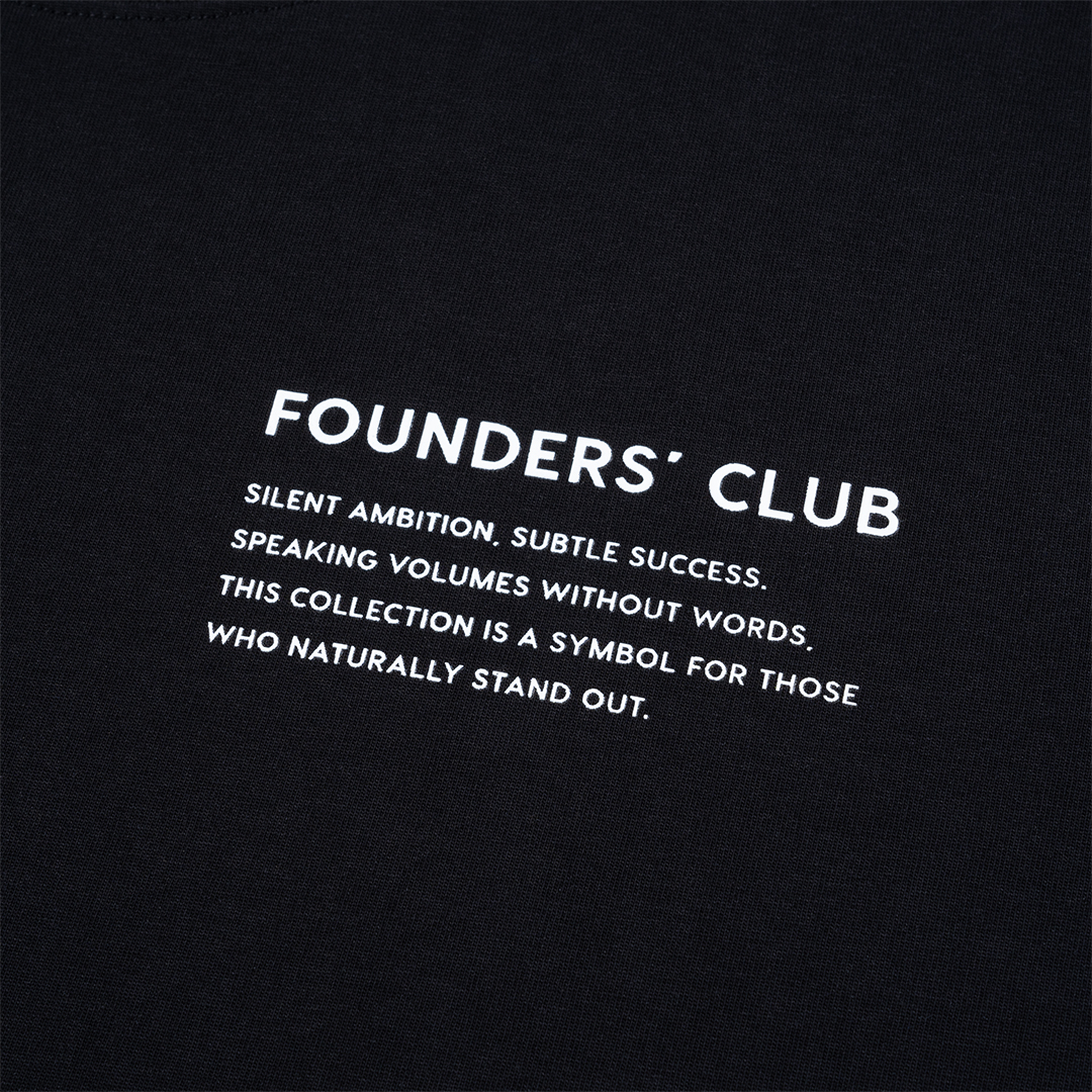 ao-thun-maverick-founders-club-cube || Black