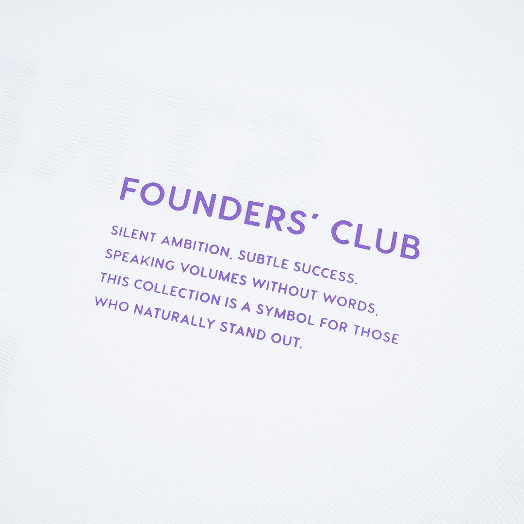 ao-thun-maverick-founders-club-well-dressed-1 || White / Purple